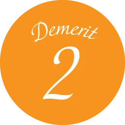 Demerit 2