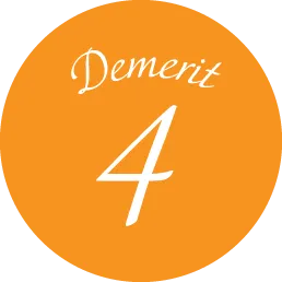 Demerit 4